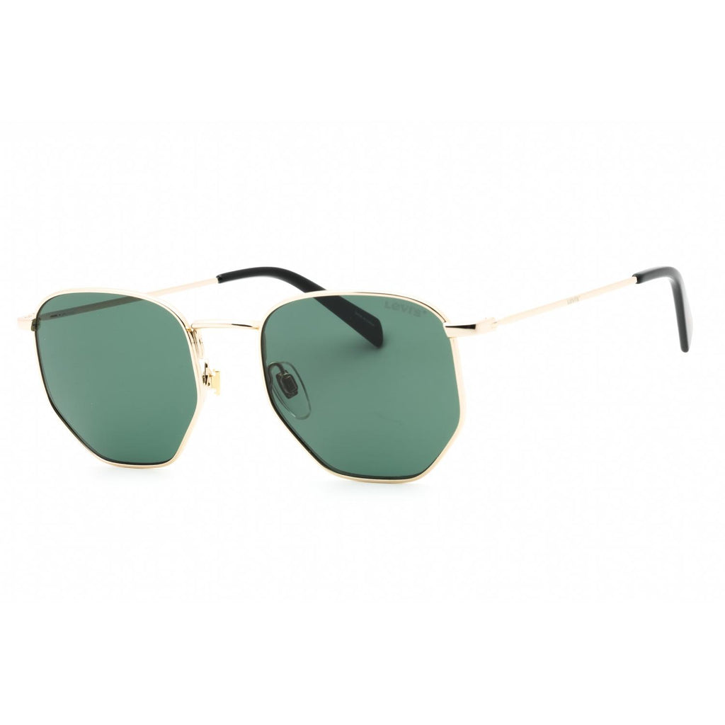Levi's LV 1004/S Unisex Round Sunglasses Gold / Green