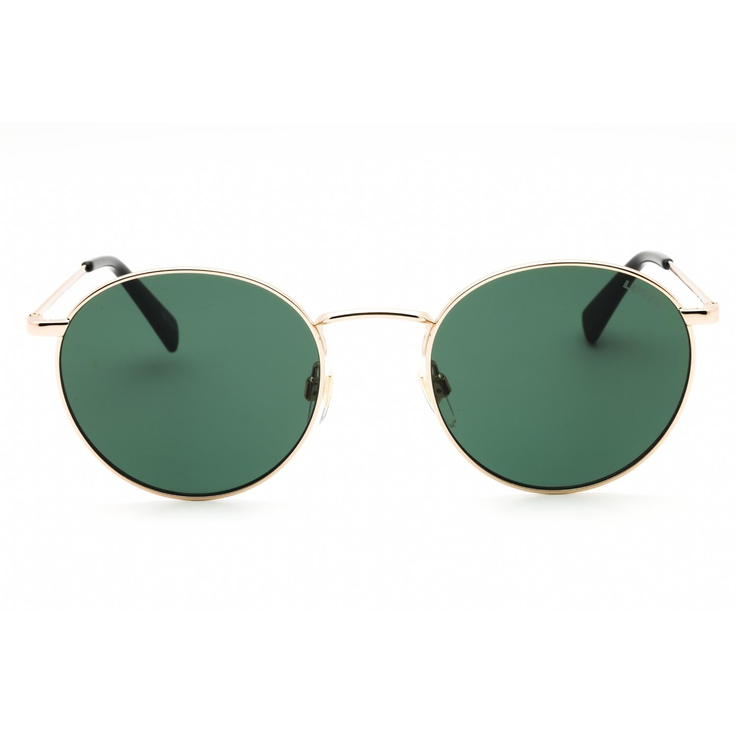 Levi's LV 1005/S Unisex Round Sunglasses Gold / Green