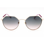 Levi's LV 1020/S Unisex Round Sunglasses Gold / Green Pink