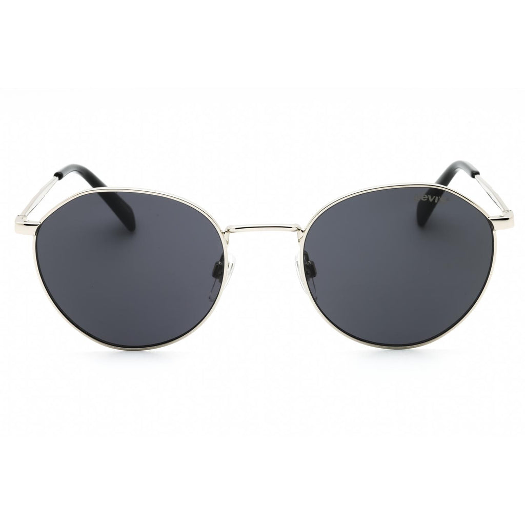 Levi's LV 1028/S Unisex Round Sunglasses Palladium / Grey