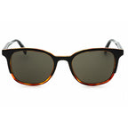 Levi's LV 5024/S Men Rectangular Sunglasses Black Havana / Brown