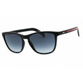 Levi's LV 5027/S Men Rectangular Sunglasses Matte Black / Dark Grey