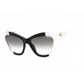 Moschino MOS122/S Women's Cat Eye Sunglasses Black Pink Green Pink
