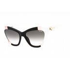 Moschino MOS122/S Women's Cat Eye Sunglasses Black Pink Green Pink