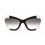 Moschino MOS122/S Women's Cat Eye Sunglasses Black Pink Green Pink