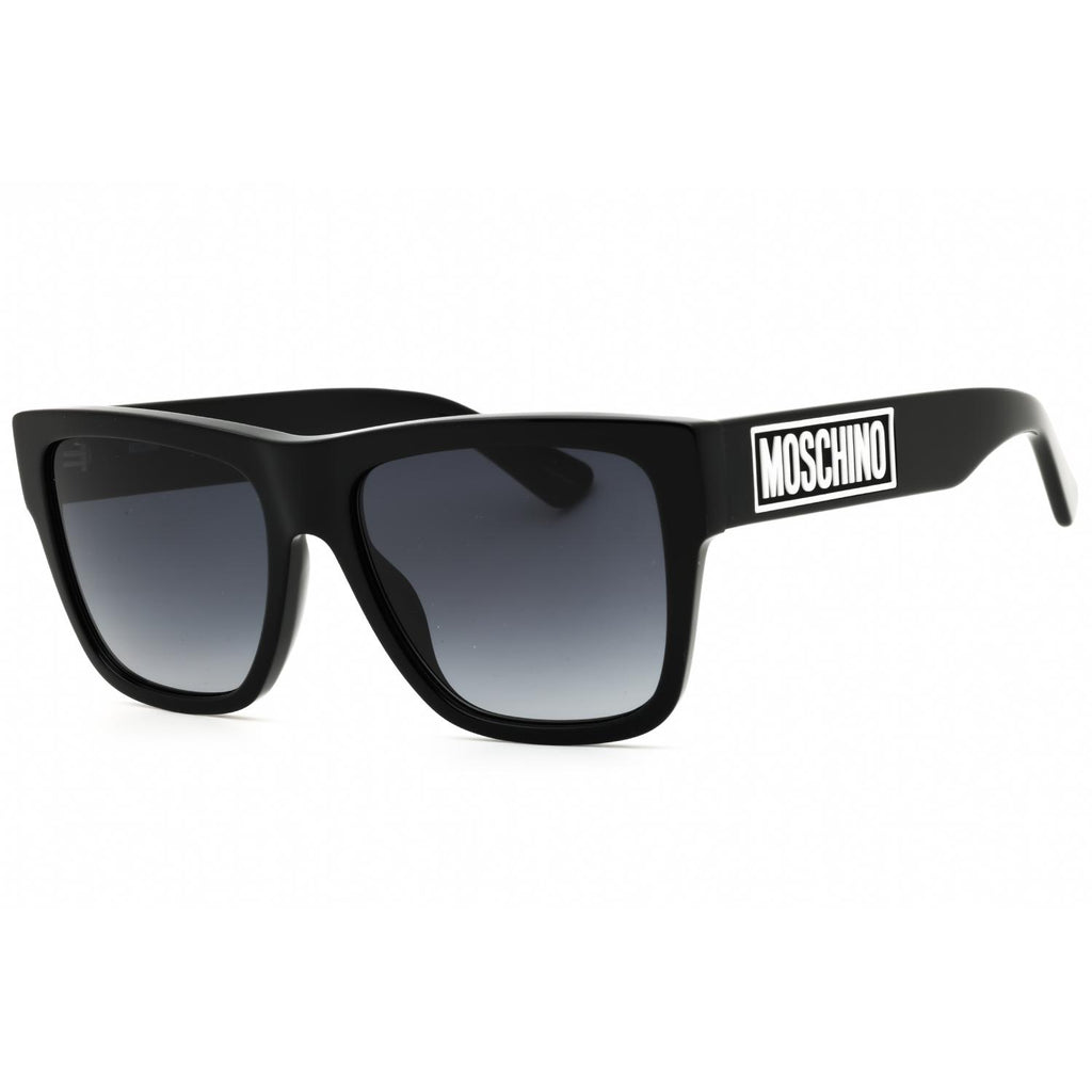 Moschino MOS167/S Men's Rectangular Sunglasses Black Grey Gradient