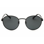 Polaroid Core PLD 2144/G/S/X Men Round Polarized Sunglasses Matte Black / Grey
