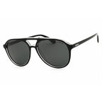 Polaroid Core PLD 4162/S Men Aviator Polarized Sunglasses Black Crystal / Grey