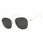Polaroid Core PLD 4168/G/S/X Men Oval Polarized Sunglasses Palladium Silver / Polar Grey