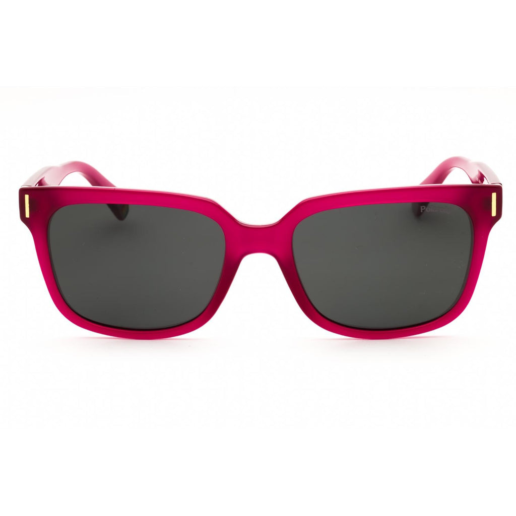Polaroid Core PLD 6191/S Women Rectangular Polarized Sunglasses Fuchsia / Grey