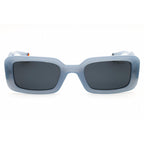 Polaroid Core PLD 6208/S/X Women Rectangular Polarized Sunglasses Azure / Blue