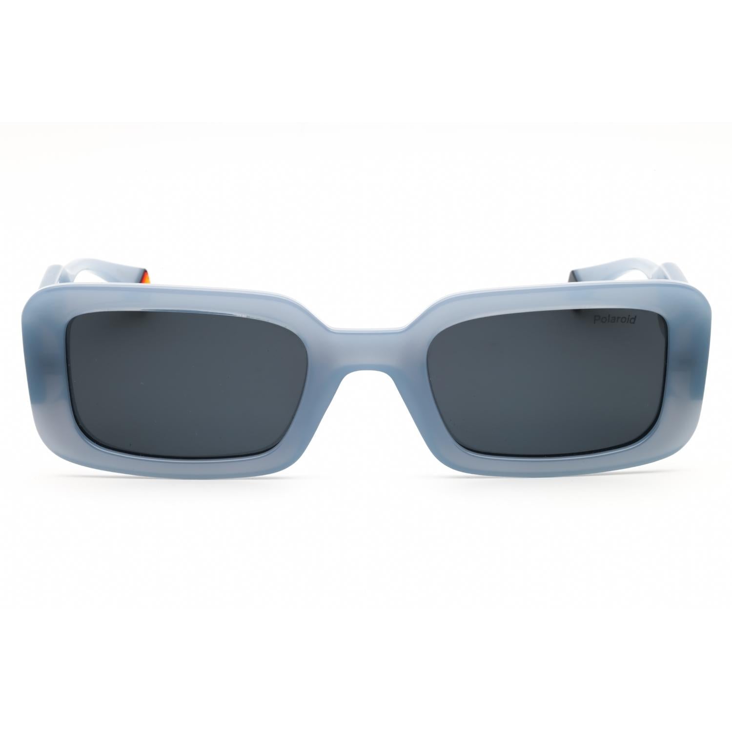 Polaroid Core PLD 6208/S/X Women Rectangular Polarized Sunglasses Azure / Blue