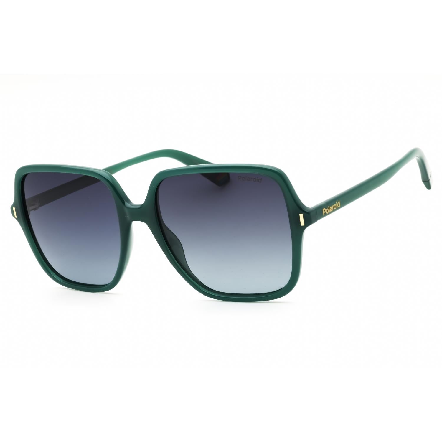 Polaroid Core PLD 6219/S Women Oversized Polarized Sunglasses Green / Grey Shaded