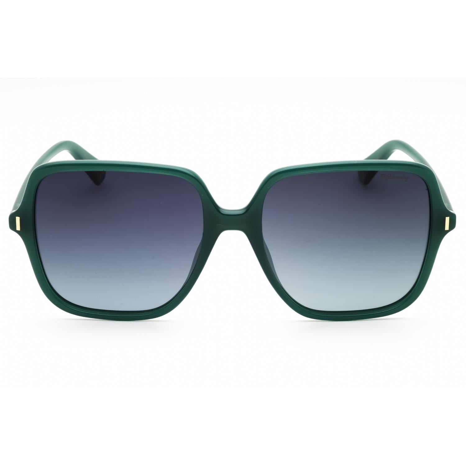 Polaroid Core PLD 6219/S Women Oversized Polarized Sunglasses Green / Grey Shaded