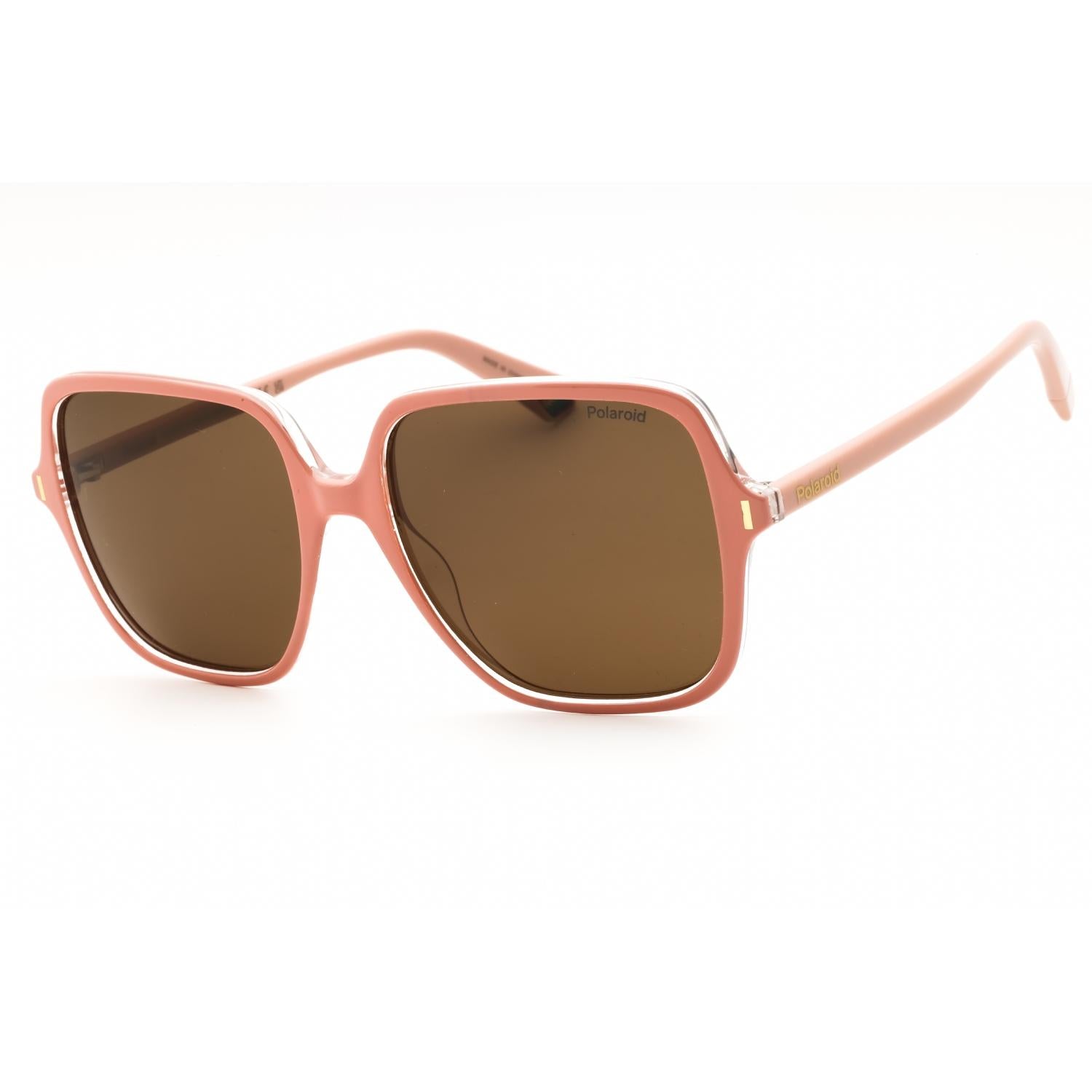 Polaroid Core PLD 6219/S Women Oversized Polarized Sunglasses Pink / Bronze