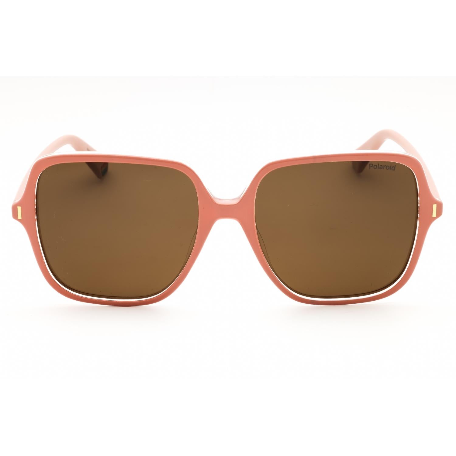 Polaroid Core PLD 6219/S Women Oversized Polarized Sunglasses Pink / Bronze