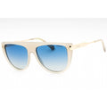 Polaroid Core PLD 6221/S/X Women Aviator Polarized Sunglasses Beige / Blue Shaded