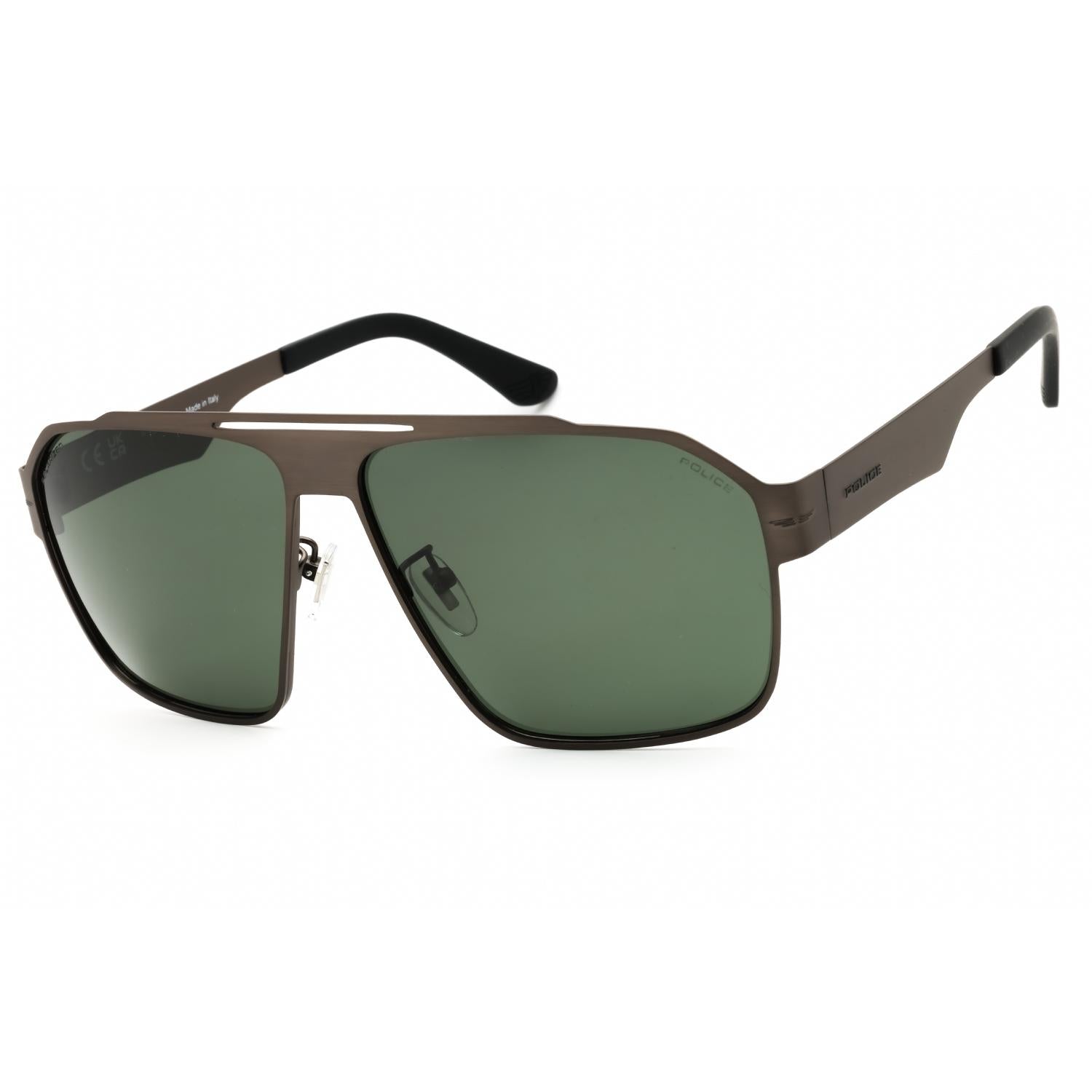 Police SPLL08M Men's Rectangular Sunglasses