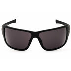 Police SPLN37 Men's Rectangular Sunglasses Semi-Matt Black Smoke