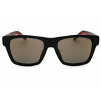 Tommy Hilfiger TH 1975/N/S Men Rectangle Sunglasses Matte Black Brown Mirror