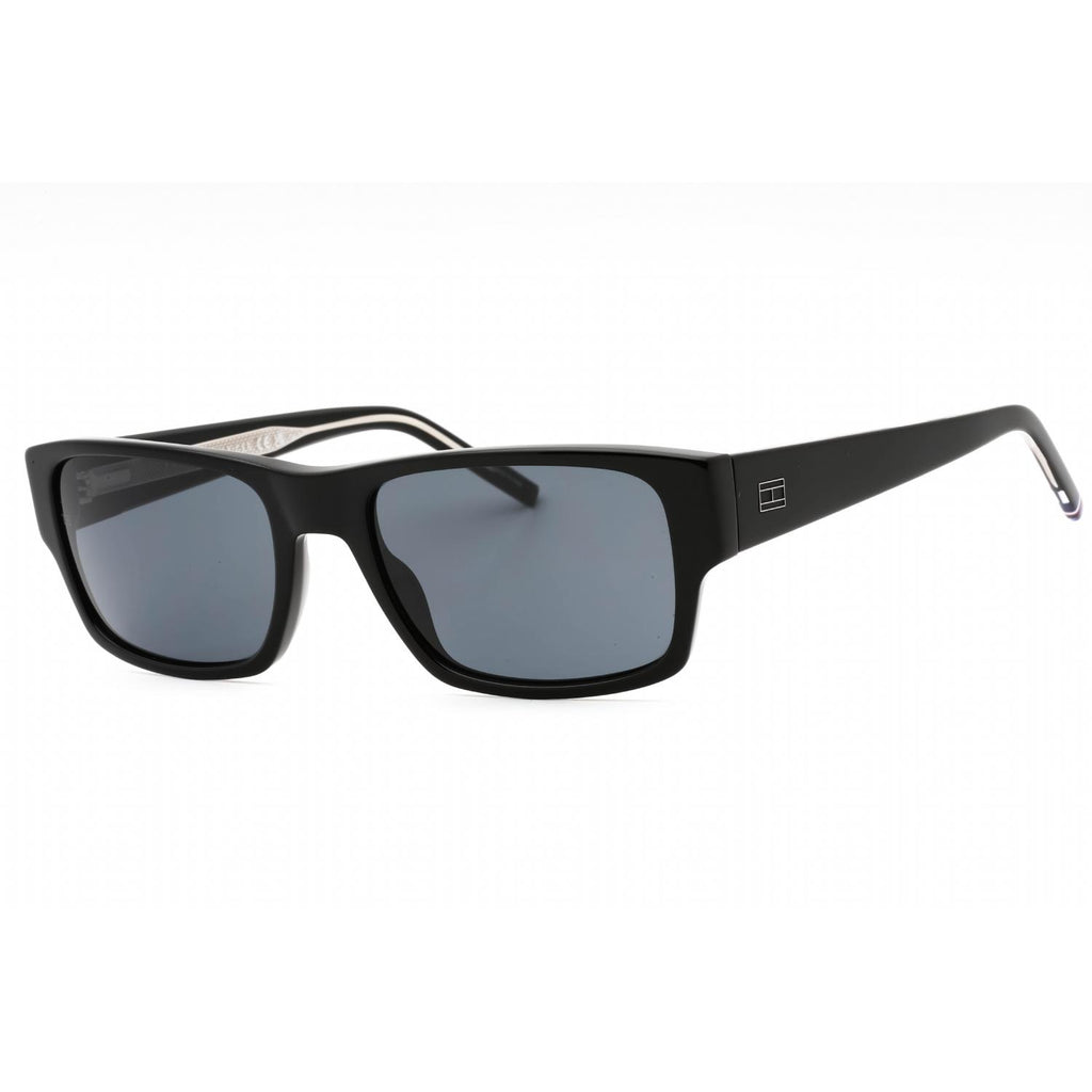 Tommy Hilfiger TH 2017/S Black/Grey Men's Rectangular Sunglasses
