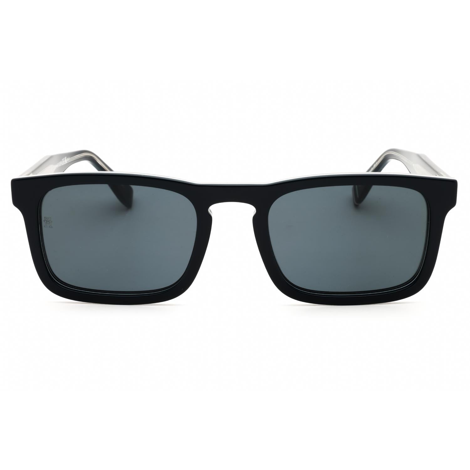 Tommy Hilfiger TH 2068/S Men Rectangle Sunglasses Blue/Dark Grey