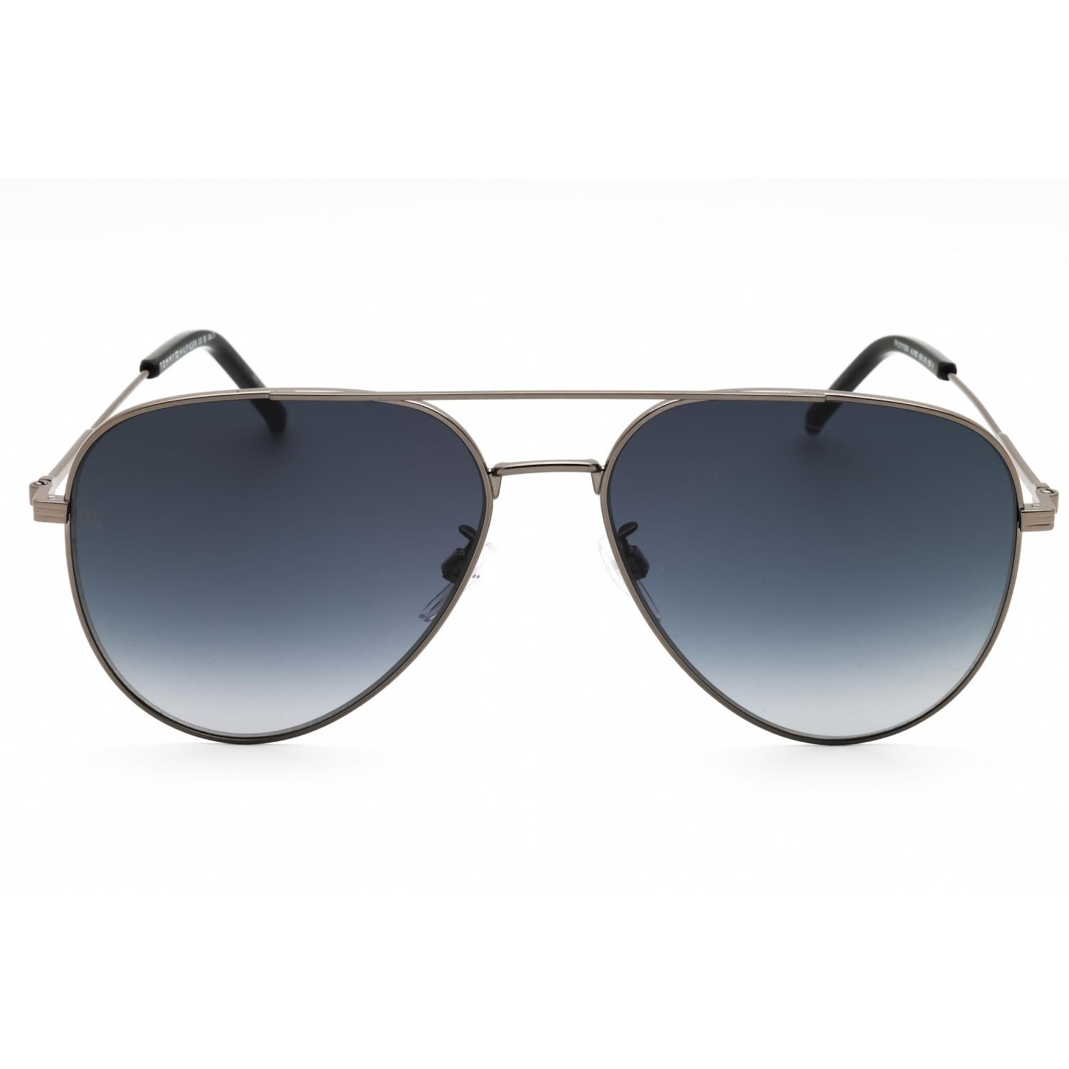 Tommy Hilfiger TH 2111/G/S Men Aviator Sunglasses Dark Ruthenium/Grey Gradient