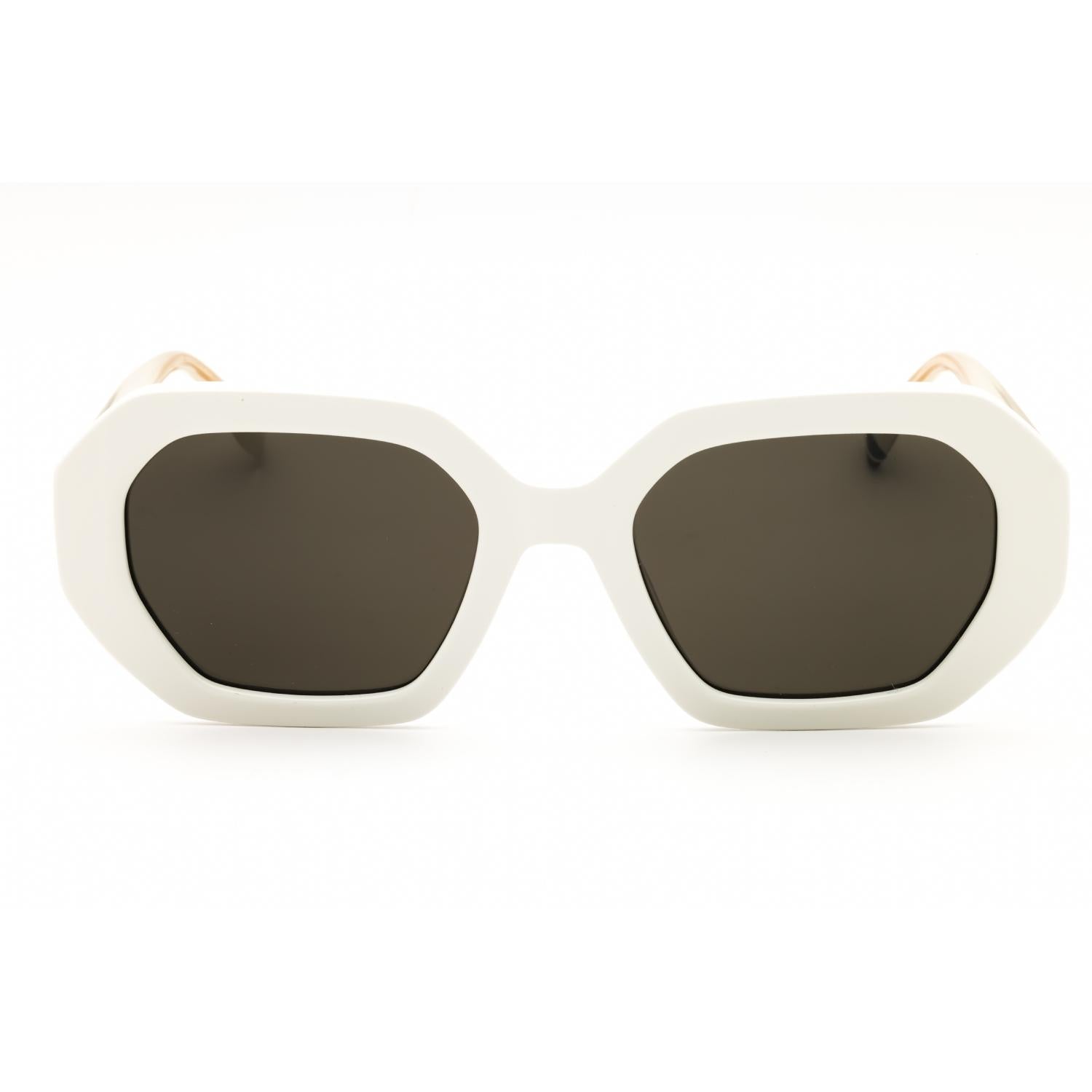 Tommy Hilfiger TH 2155/S Ivory/Grey Women's Oval Sunglasses