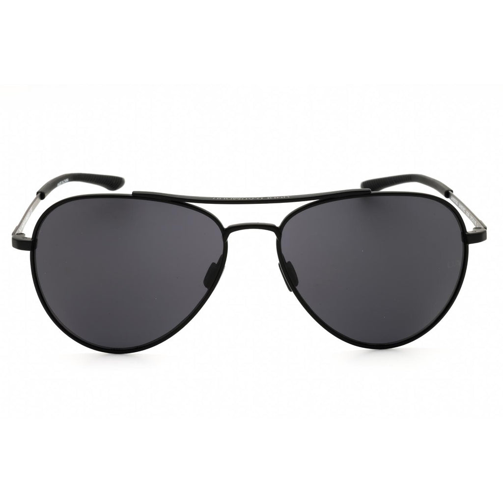 Under Armour UA 0007/G/S Unisex Aviator Matte Black Grey Sunglasses