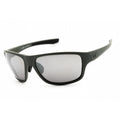 Under Armour UA Battle/O Men Rectangular Sunglasses Matte Olive Green Silver SP