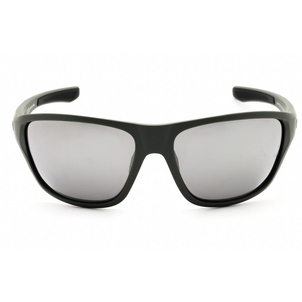 Under Armour UA Battle/O Men Rectangular Sunglasses Matte Olive Green Silver SP