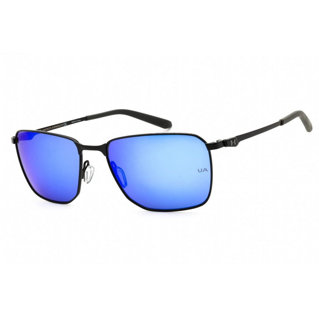 Under Armour UA Scepter 2/G Men Rectangular Sunglasses Black Blue Multilayer
