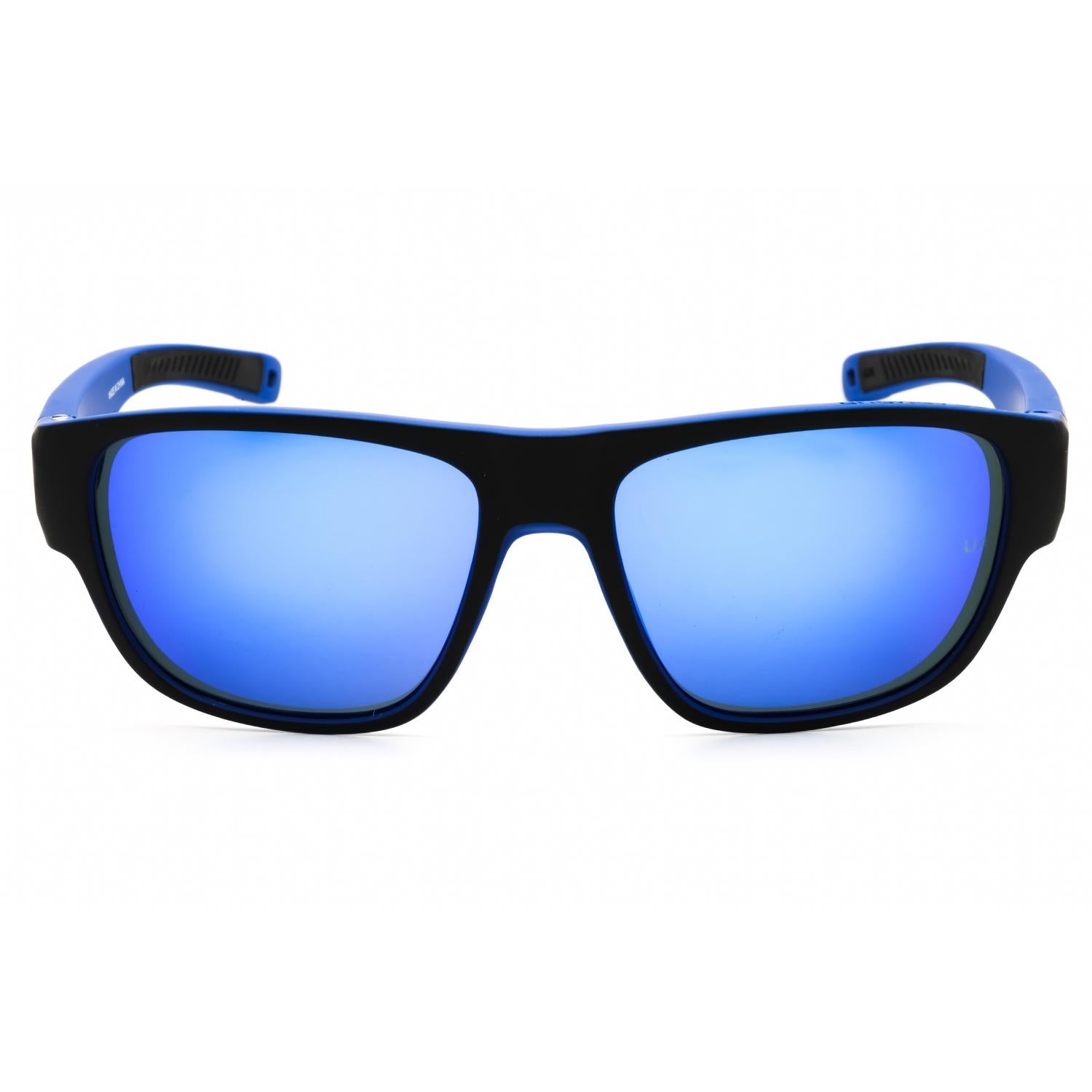 Under Armour UA Scorcher Men Rectangular Matte Black Blue Blue Sky SP Sunglasses