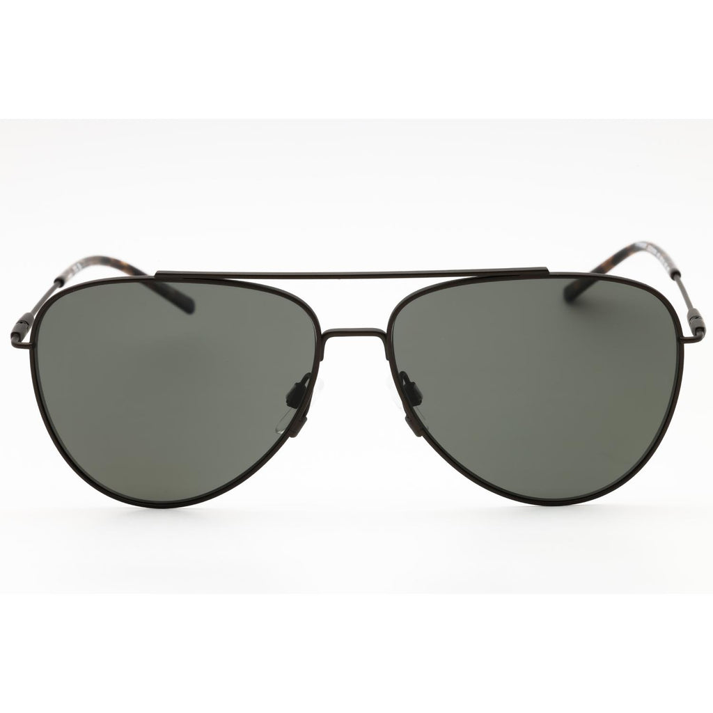 Zeiss ZS22107SP Men Aviator Sunglasses Satin Gunmetal Grey Polarized