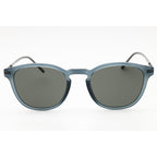 Zeiss ZS22514SP Men Round Sunglasses Crystal Atlantic Grey Polarized