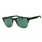 Zeiss ZS22521SLP Men Rectangular Sunglasses Matte Green Crystal Green Smoke Polarized
