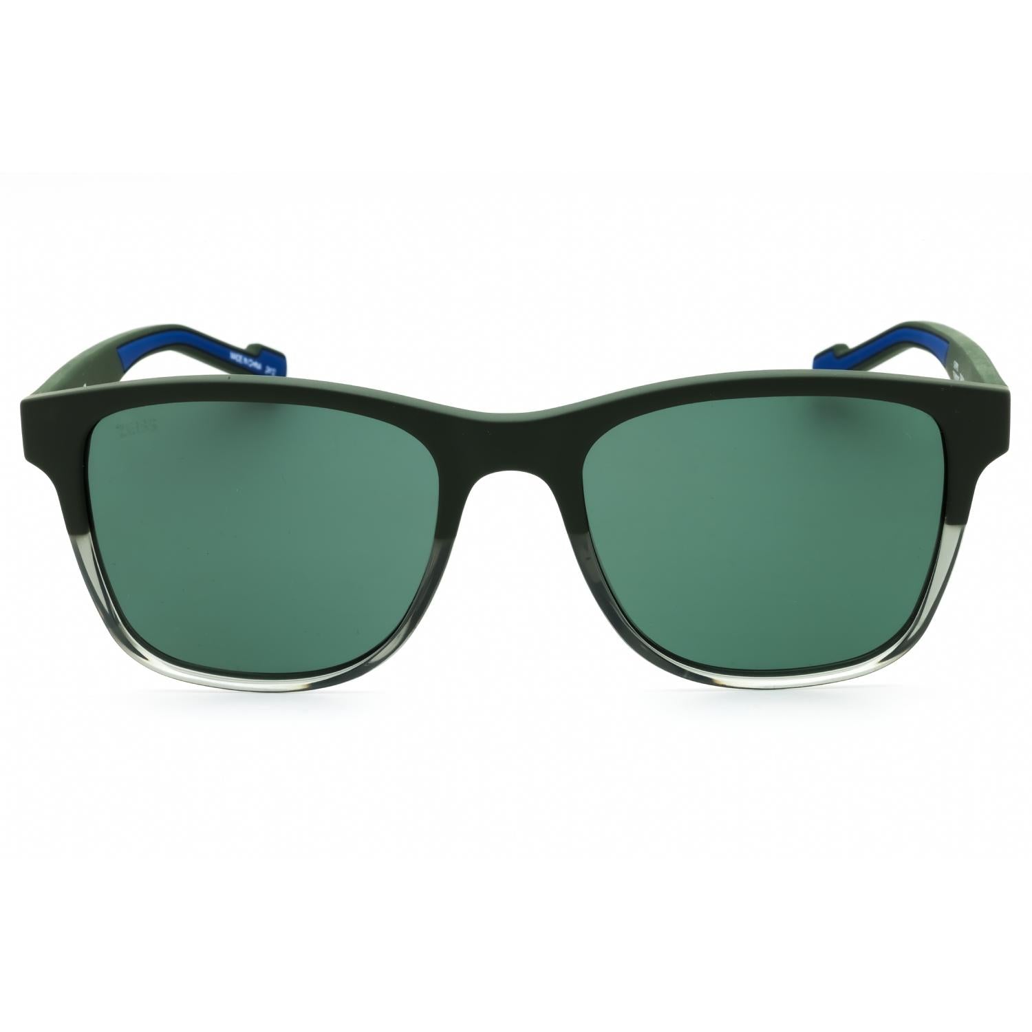 Zeiss ZS22521SLP Men Rectangular Sunglasses Matte Green Crystal Green Smoke Polarized