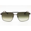 Zeiss ZS23136S Men Rectangular Sunglasses Dark Ruthenium Brown Brown Gradient