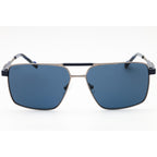 Zeiss ZS23136S Men Rectangular Sunglasses Ruthenium Blue