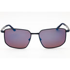 Zeiss ZS23139SP Men Rectangular Sunglasses Satin Blue Blue Mirror Polarized