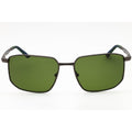 Zeiss ZS23139SP Men Rectangular Sunglasses Satin Dark Gunmetal Green Polarized