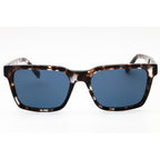 Zeiss ZS23527S Men Rectangular Sunglasses Brown Grey Tortoise Blue