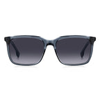 Hugo Boss BOSS 1579/S Men Rectangular Sunglasses Blue / Brown SOLX