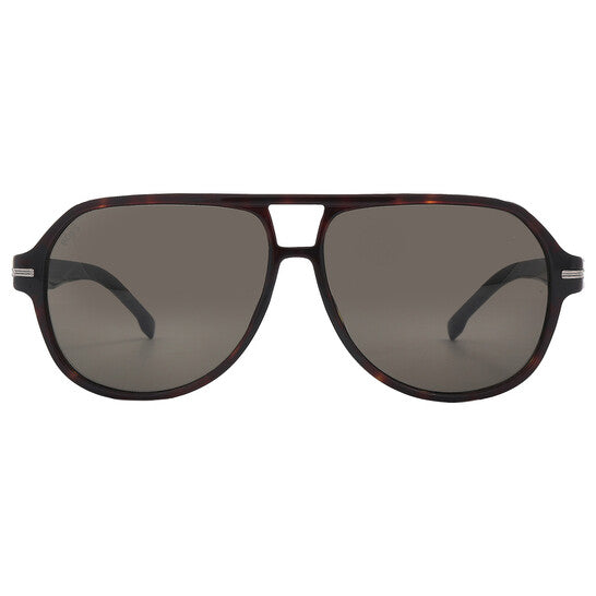 Hugo Boss BOSS 1507/S Men Aviator Sunglasses Havana / Grey
