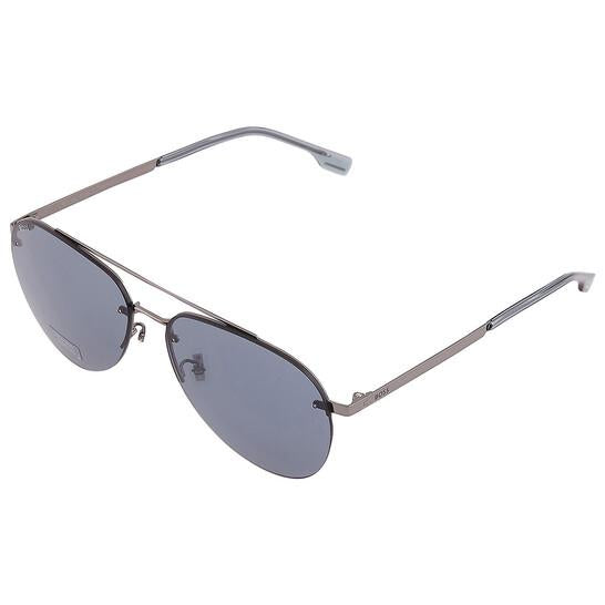 Hugo Boss BOSS 1537/F/SK Men Aviator Sunglasses Ruthenium / Grey