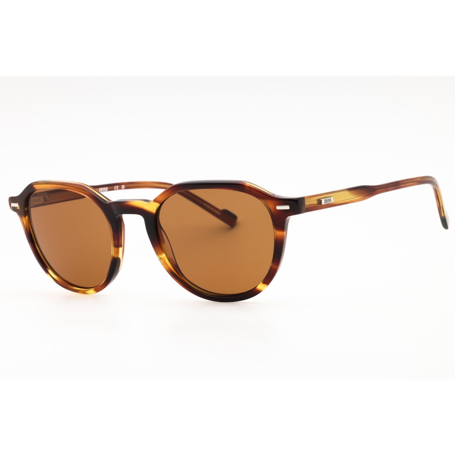 Zeiss ZS24543S Men Sunglasses Striped Brown/Brown
