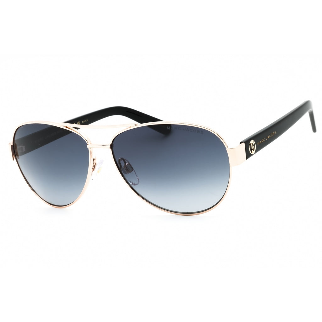 Marc Jacobs MARC 699/S Women Sunglasses Gold/Black/Grey Gradient