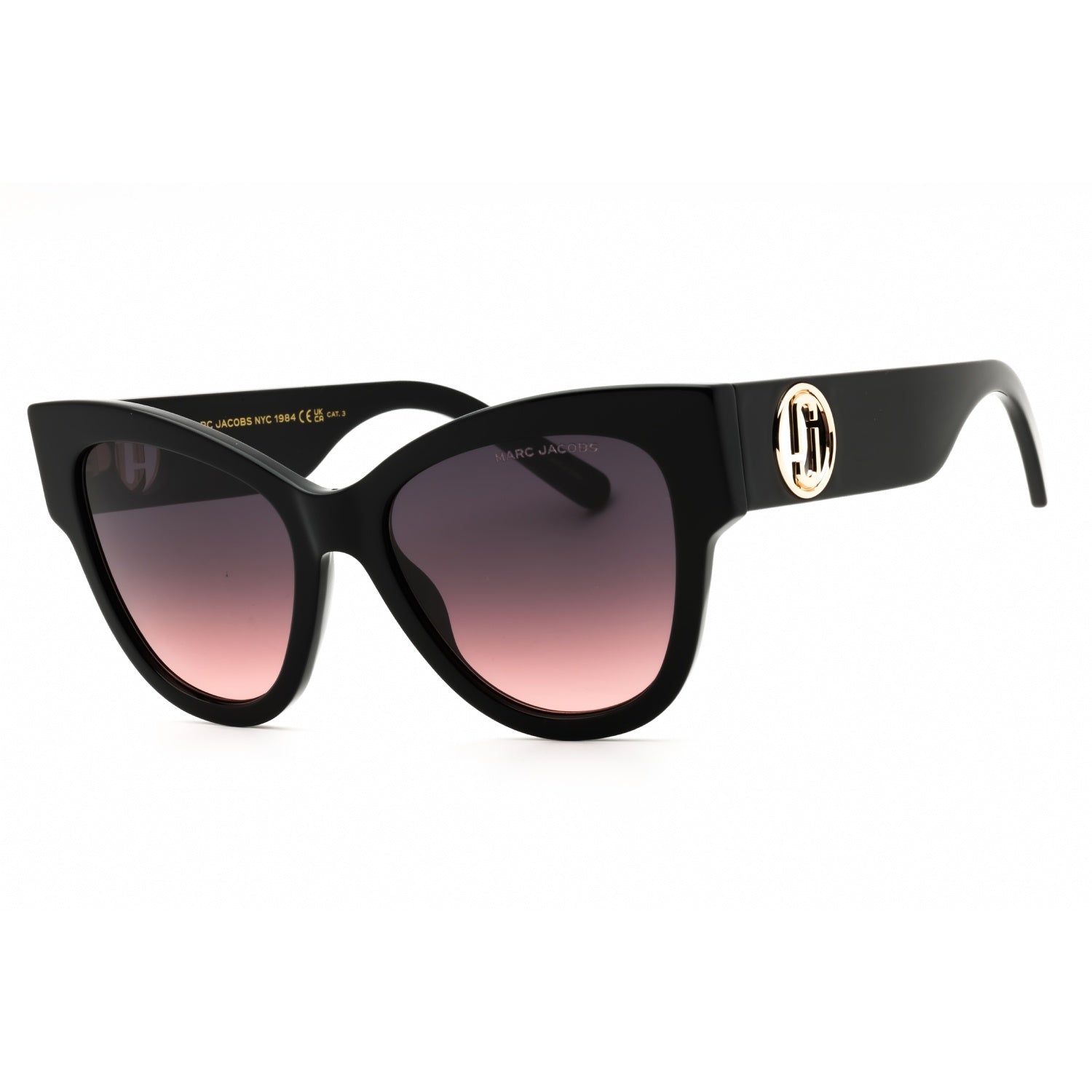 Marc Jacobs MARC 697/S Women Sunglasses Black/Violet Gradient