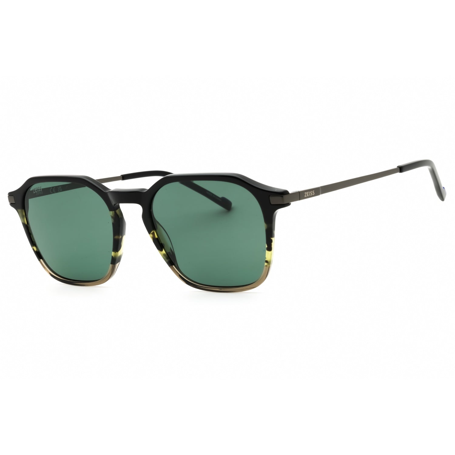 Zeiss ZS24721SLP Men Polarized Sunglasses Black/Striped Khaki