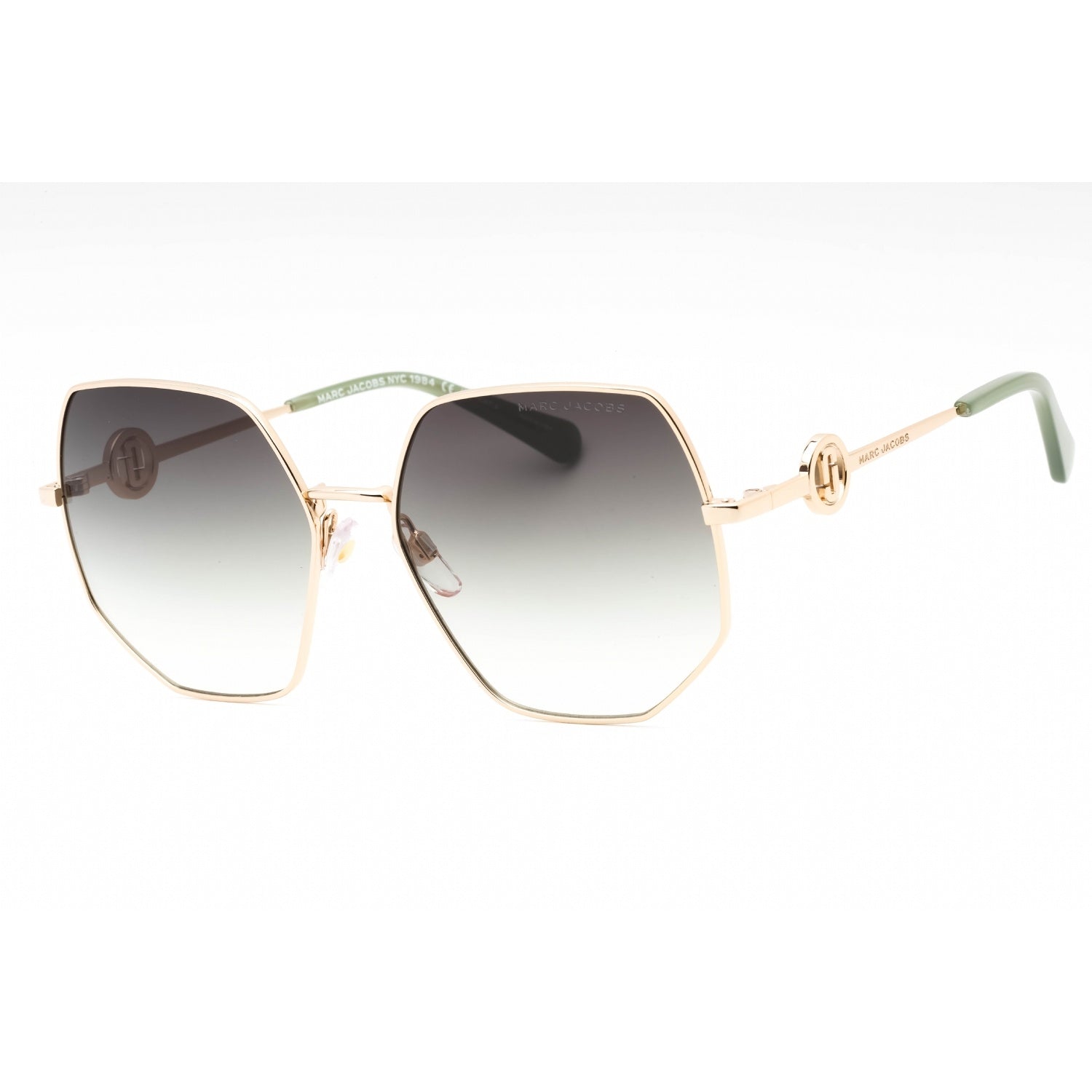 Marc Jacobs MARC 730/S Women Sunglasses Gold Green/Green Shaded